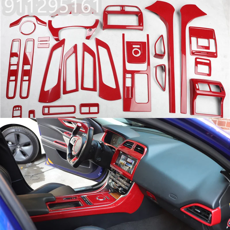 Для 2018-2019 Новинка Jaguar XEL красное углеродное волокно модификация интерьера переключение передач центральное управление питание окно блестк...
Для 2018-2019 Новинка Jaguar XEL красное углеродное волокно модификация интерьера переключение передач центральное управление питание окно блестк...