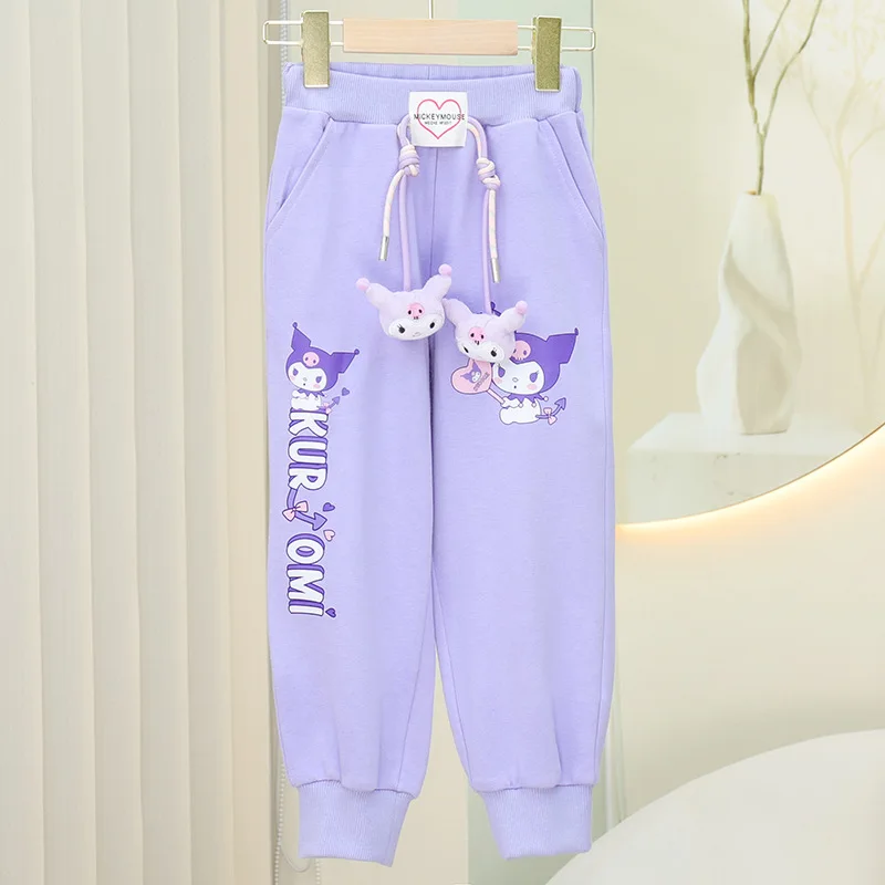 Sanrio Kuromi Fall Pants Girl Sportswear Winter Children's Sportswear Cinnamoroll My Melody Cartoon Anime Thick Padded Pants
Sanrio Kuromi Fall Pants Girl Sportswear Winter Children's Sportswear Cinnamoroll My Melody Cartoon Anime Thick Padded Pants