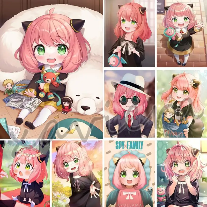 5D Diy Japan Anime Diamond Painting SPY FAMILY Diamond Embroidery Anya Forger Portrait Mosaic Rhinestone Cross Stitch Home Decor
5D Diy Japan Anime Diamond Painting SPY FAMILY Diamond Embroidery Anya Forger Portrait Mosaic Rhinestone Cross Stitch Home Decor
