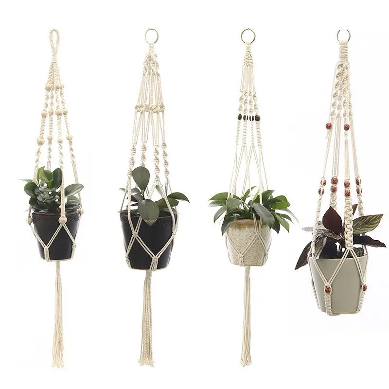 Hanging Plant Handmade Macrame Plant Hanger Flower Pot Planter Hanger Wall Decor Courtyard Garden Hanging Planter Hanging Basket
Hanging Plant Handmade Macrame Plant Hanger Flower Pot Planter Hanger Wall Decor Courtyard Garden Hanging Planter Hanging Basket