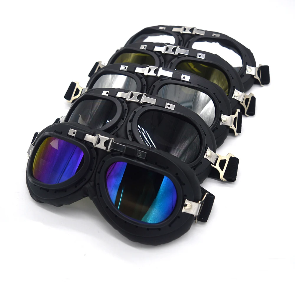 Mooreaxe Motorcycle Goggles Glasses WWII Steampunk Vintage Pilot Jet Helmet Glasses Biker ATV Cycling Ski Sunglasses Ski Goggles
Mooreaxe Motorcycle Goggles Glasses WWII Steampunk Vintage Pilot Jet Helmet Glasses Biker ATV Cycling Ski Sunglasses Ski Goggles