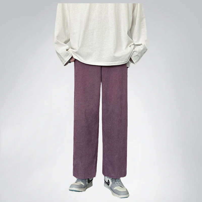 Solid Color Corduroy Cargo Pants Men's Japanese Trend Loose Back Pocket Wide-leg Casual Trousers Jogging Pants Спортивные штаны
Solid Color Corduroy Cargo Pants Men's Japanese Trend Loose Back Pocket Wide-leg Casual Trousers Jogging Pants Спортивные штаны