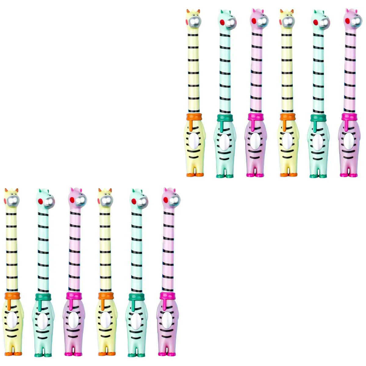 12 шт., детские подарочные ручки в форме жирафа
12 шт., детские подарочные ручки в форме жирафа