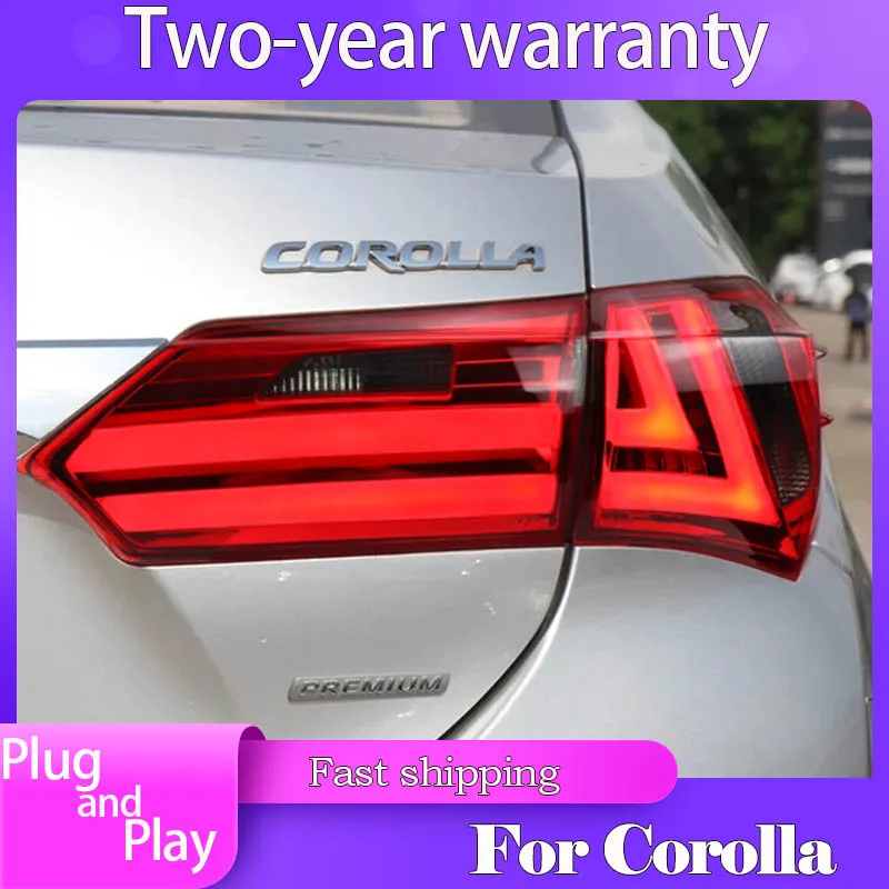 Автомобильный Стайлинг для Toyota Corolla, задний фонарь s 2014, новый светодиодный задний фонарь Corolla Altis, задний фонарь DRL + стоп + Парк + сигнал
Автомобильный Стайлинг для Toyota Corolla, задний фонарь s 2014, новый светодиодный задний фонарь Corolla Altis, задний фонарь DRL + стоп + Парк + сигнал