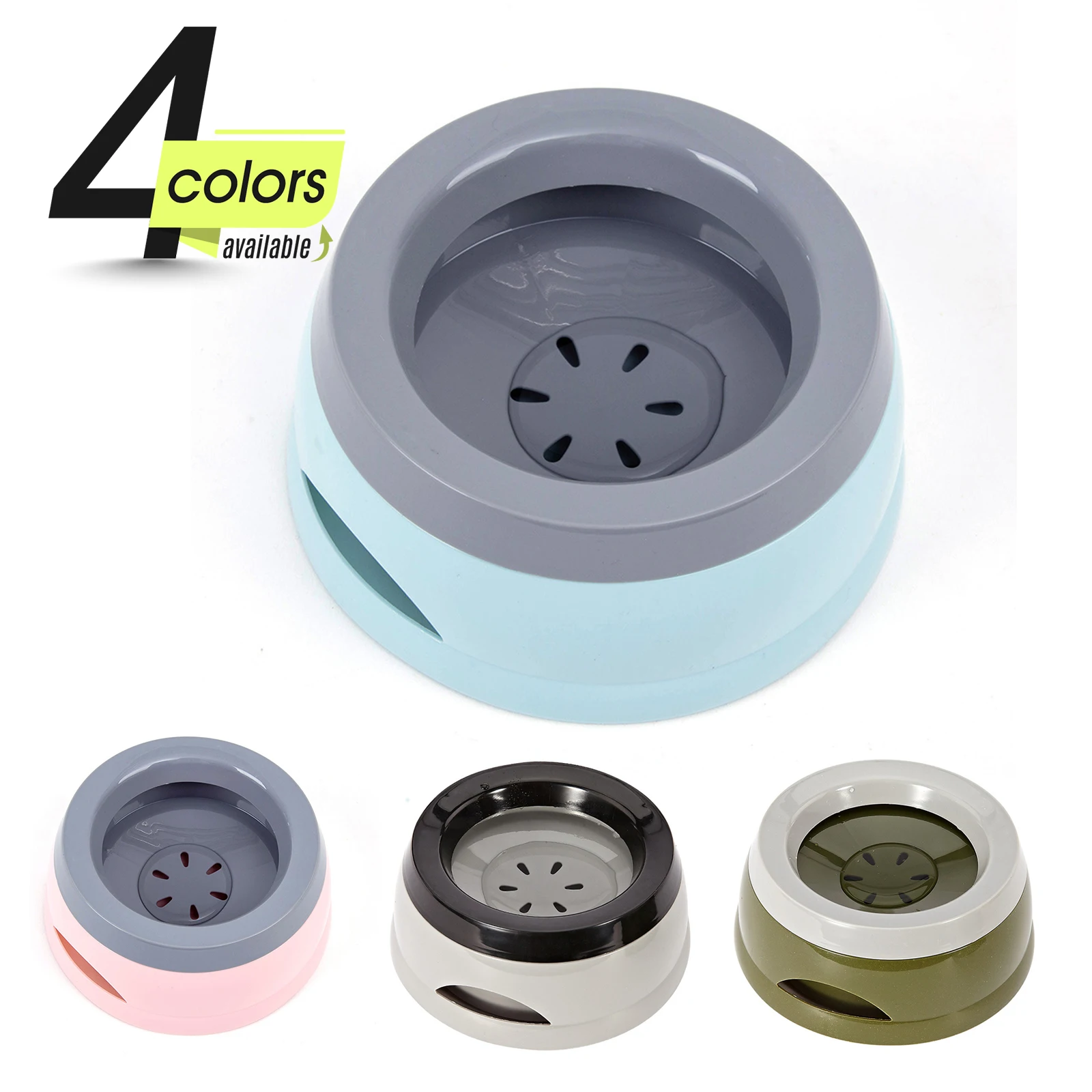 Pet Dog Cat Bowls Floating Not Wetting Mouth Cat Bowl No Spill Drinking Water Feeder Plastic Portable Dog Bowl water Feeders
Pet Dog Cat Bowls Floating Not Wetting Mouth Cat Bowl No Spill Drinking Water Feeder Plastic Portable Dog Bowl water Feeders