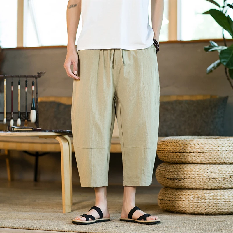 2022 Men's Casual Solid Color Baggy Trousers Men Korean Style Harem Pants Male Elastic Waist Hip Hop Streewear Pants
2022 Men's Casual Solid Color Baggy Trousers Men Korean Style Harem Pants Male Elastic Waist Hip Hop Streewear Pants