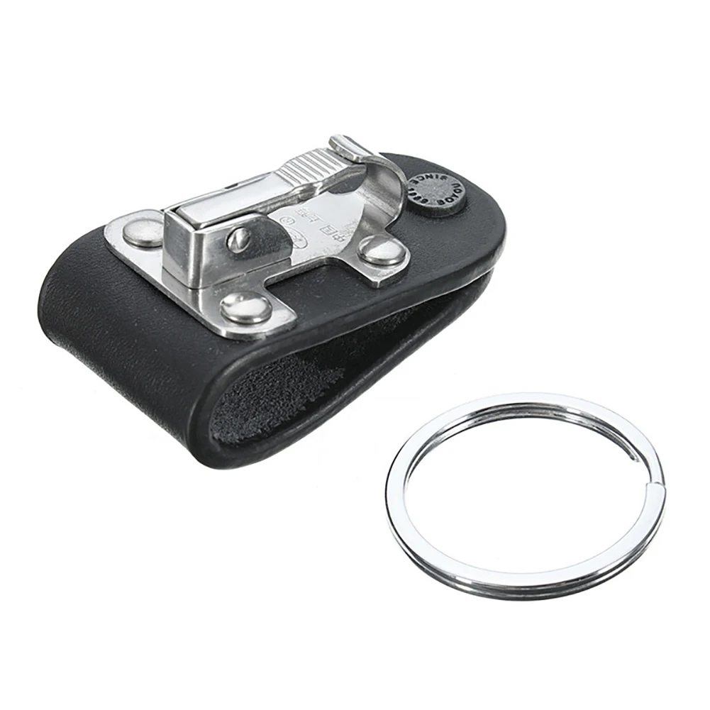 Leather Keychain Belt Key Holder Key Chain Ring Stainless Steel Car Keyring Men Women
Leather Keychain Belt Key Holder Key Chain Ring Stainless Steel Car Keyring Men Women