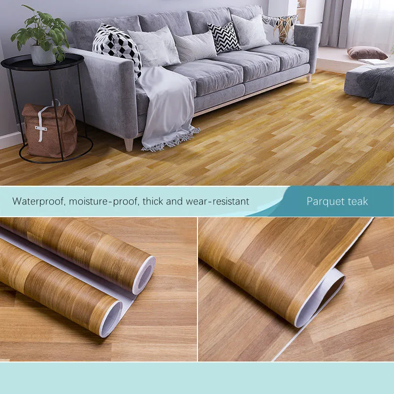 PVC Non-slip Self-adhesive Floor Stickers Living Room Bedroom Wood Grain Waterproof Floor Stickers Slip Wear-resistant Wallpaper
PVC Non-slip Self-adhesive Floor Stickers Living Room Bedroom Wood Grain Waterproof Floor Stickers Slip Wear-resistant Wallpaper
