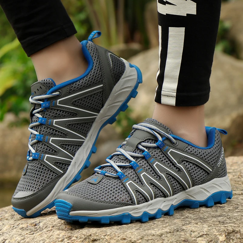 Summer Mesh Breathable Hiking Shoes Upstream Wading Sneakers Unisex Non-slip Outdoor River Trekking Climbing Shoes Men Big Size
Summer Mesh Breathable Hiking Shoes Upstream Wading Sneakers Unisex Non-slip Outdoor River Trekking Climbing Shoes Men Big Size