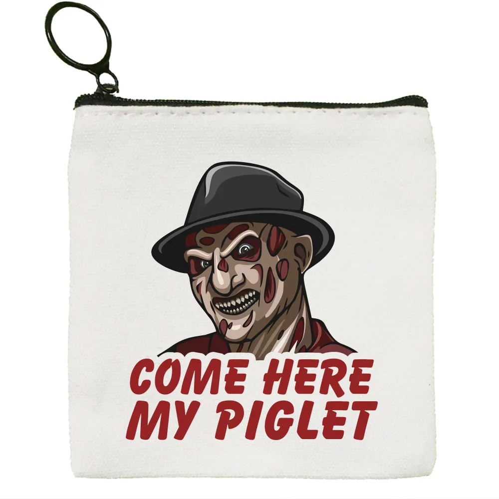 Horror Game Come Here My Piglet Coin Purse Coin Purse Collection Canvas Bag Small Wallet Zipper Key Bag Hand Gift
Horror Game Come Here My Piglet Coin Purse Coin Purse Collection Canvas Bag Small Wallet Zipper Key Bag Hand Gift