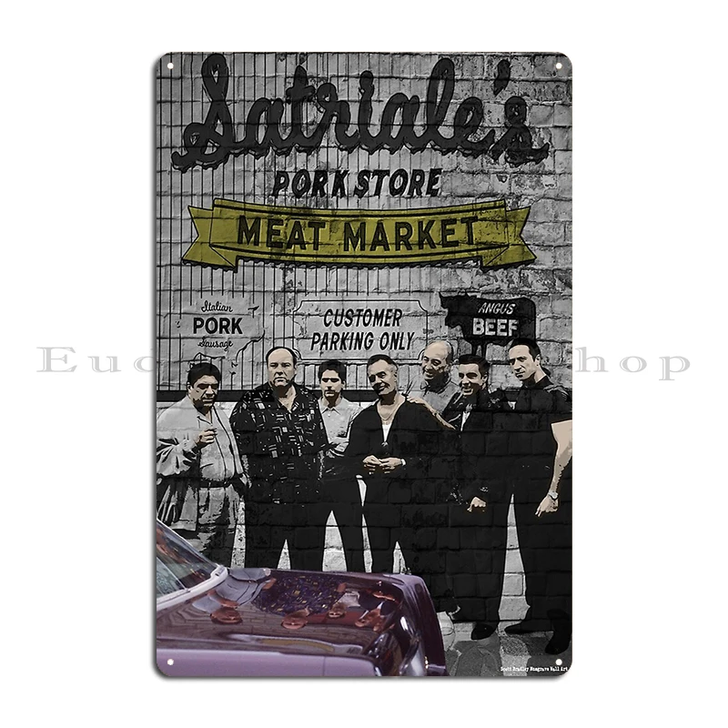 Металлическая табличка «Клан Сопрано» Тони Сопрано
Металлическая табличка «Клан Сопрано» Тони Сопрано