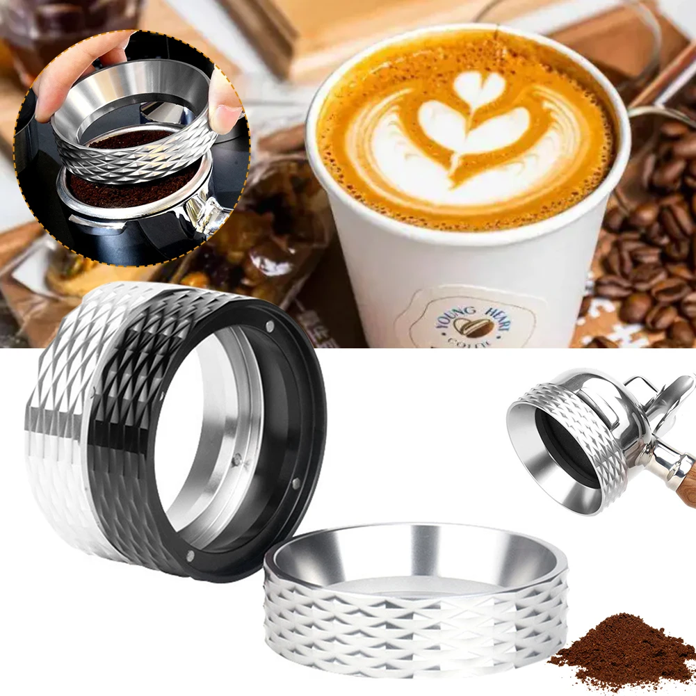 51/53/58mm Aluminum Coffee Dosing Ring Espresso Coffee Powder Tool Coffee Filter Replacement Ring handmade coffee Coffeeware
51/53/58mm Aluminum Coffee Dosing Ring Espresso Coffee Powder Tool Coffee Filter Replacement Ring handmade coffee Coffeeware