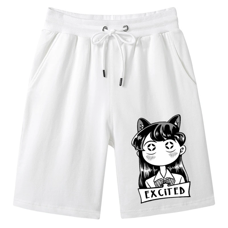 New summer women's Kawaii cartoon Miss Komi Print cotton top shorts komi san Girl cute style street casual loose Gothic shorts
New summer women's Kawaii cartoon Miss Komi Print cotton top shorts komi san Girl cute style street casual loose Gothic shorts