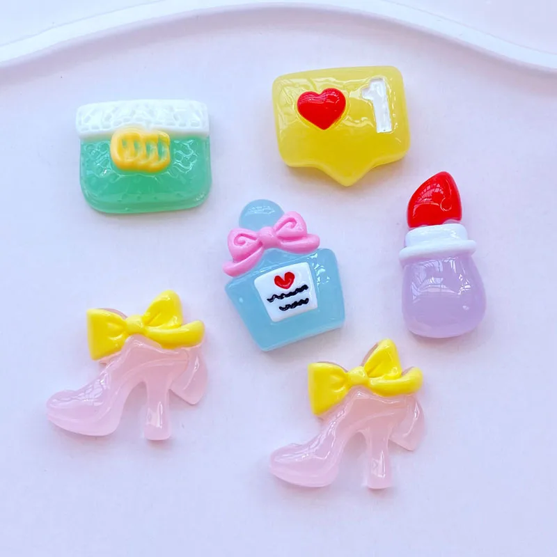 10Pcs New Mini Cute Cosmetics Series Flat Back Resin Scrapbooking DIY Jewelry Craft Decoration Accessorie
10Pcs New Mini Cute Cosmetics Series Flat Back Resin Scrapbooking DIY Jewelry Craft Decoration Accessorie