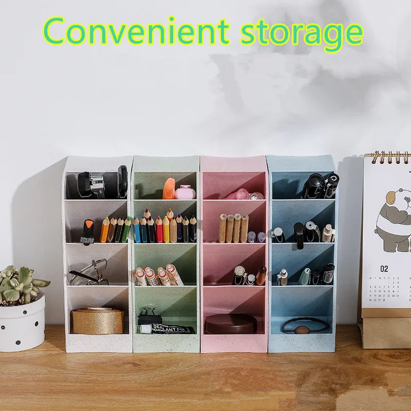 Multi-function Desktop Smake Up Torage Box Holder Oblique Insertion Storage Simple Office Home Supplies Stationery Organizer
Multi-function Desktop Smake Up Torage Box Holder Oblique Insertion Storage Simple Office Home Supplies Stationery Organizer