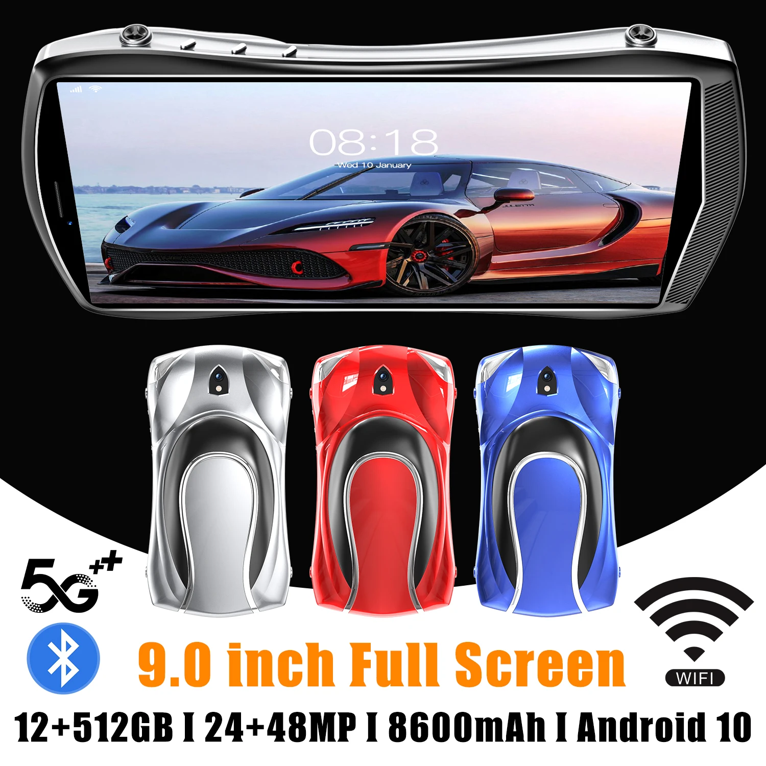 Tablet PC X911 8600mAh Android 10 Google Play 9 Inch 12GB 512GB Qualcomm 870 Laptop 24+48MP 5G Deca Core Gobal Version Netbook
Tablet PC X911 8600mAh Android 10 Google Play 9 Inch 12GB 512GB Qualcomm 870 Laptop 24+48MP 5G Deca Core Gobal Version Netbook