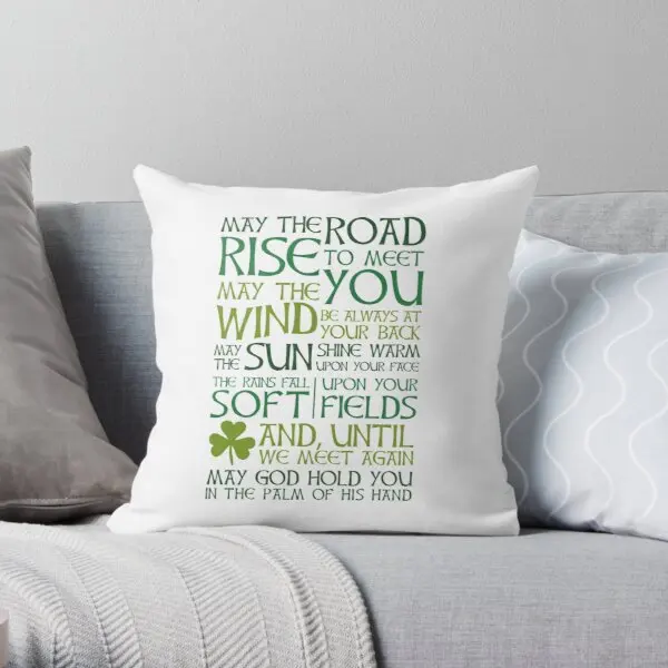 May The Road Rise To Meet You Irish Bl Printing Throw Pillow Cover Soft Throw Wedding Fashion Square Anime Pillows not include
May The Road Rise To Meet You Irish Bl Printing Throw Pillow Cover Soft Throw Wedding Fashion Square Anime Pillows not include
