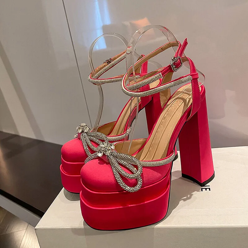 New Model Women Bowknot Pump Retro Mary Janes Chunky Heels Sandals Spring Platform Dress Party Wedding Women Sandals size 35-43
New Model Women Bowknot Pump Retro Mary Janes Chunky Heels Sandals Spring Platform Dress Party Wedding Women Sandals size 35-43