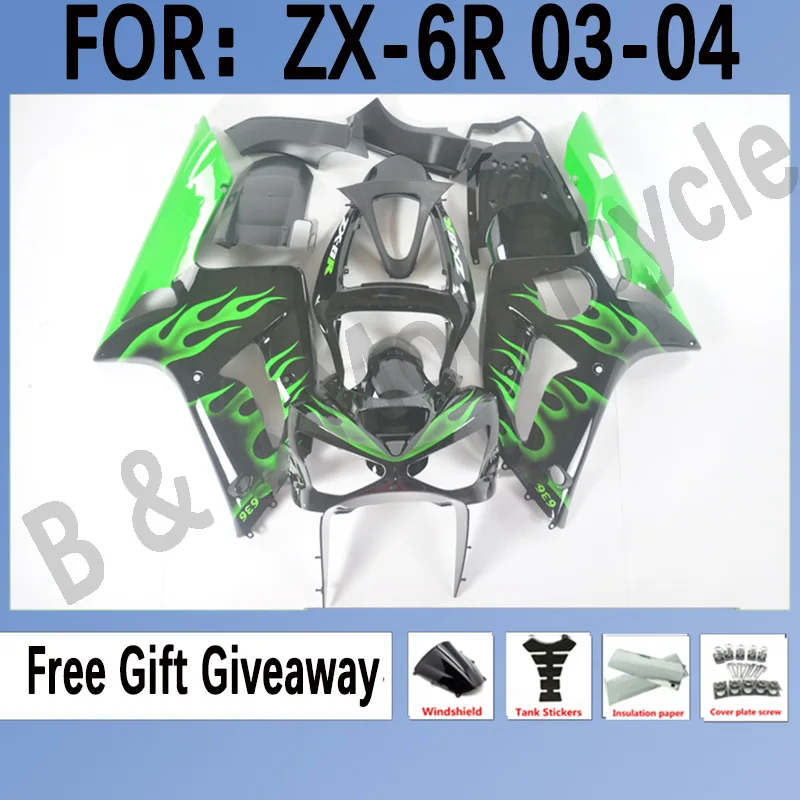 Новый комплект обтекателей для мотоцикла ABS для Kawasaki Ninja ZX-6R 636 ZX6R 2003 2004 03 04 Обтекатели для кузова зеленый черный
Новый комплект обтекателей для мотоцикла ABS для Kawasaki Ninja ZX-6R 636 ZX6R 2003 2004 03 04 Обтекатели для кузова зеленый черный