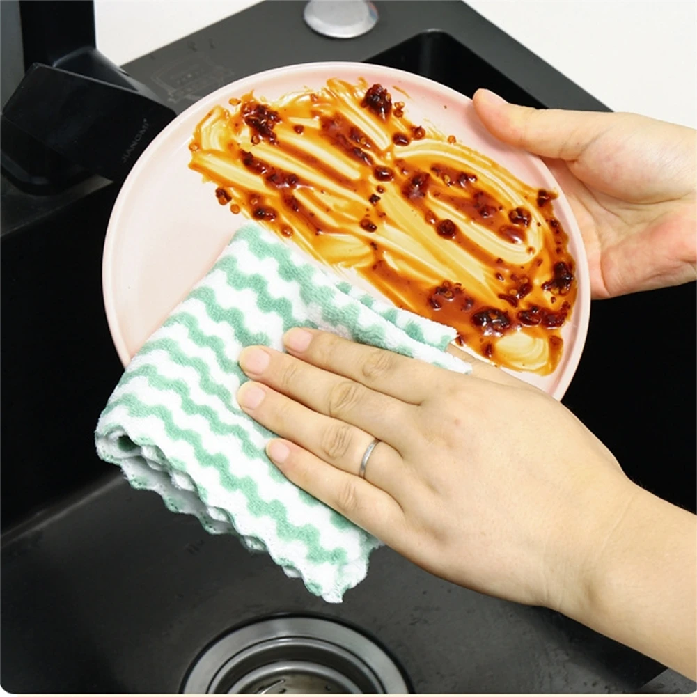 10 Pcs Microfibre Mop Cloths Microfiber Dish Car Glass Kitchen Towel Washing Rag Home Kitchen Accessories
10 Pcs Microfibre Mop Cloths Microfiber Dish Car Glass Kitchen Towel Washing Rag Home Kitchen Accessories