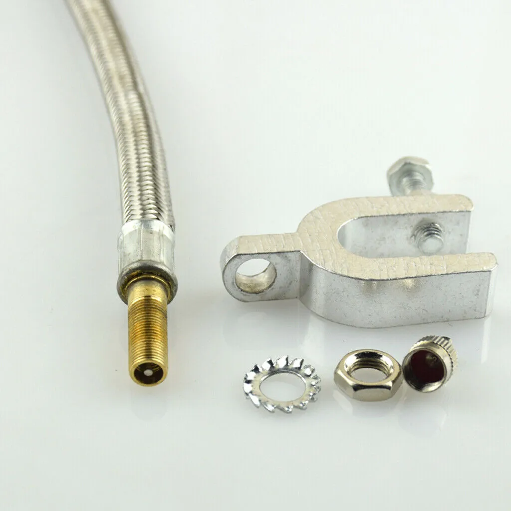 2 Pieces Dual Wheel Valve Stem Extender Extention 9.8'' Stainless Steel Flexible High Quality Accessories
2 Pieces Dual Wheel Valve Stem Extender Extention 9.8'' Stainless Steel Flexible High Quality Accessories