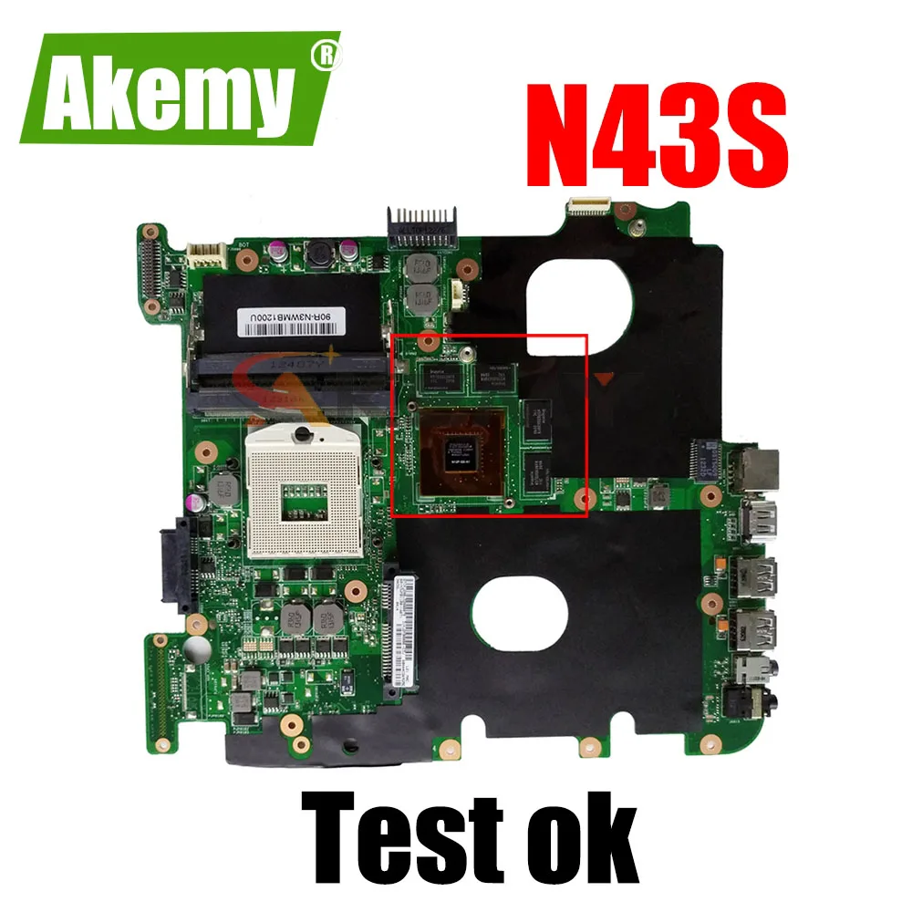 Материнская плата Akemy для ASUS N43S N43SL N43SN N43SM, материнская плата Laotop N43SM со штативом
Материнская плата Akemy для ASUS N43S N43SL N43SN N43SM, материнская плата Laotop N43SM со штативом