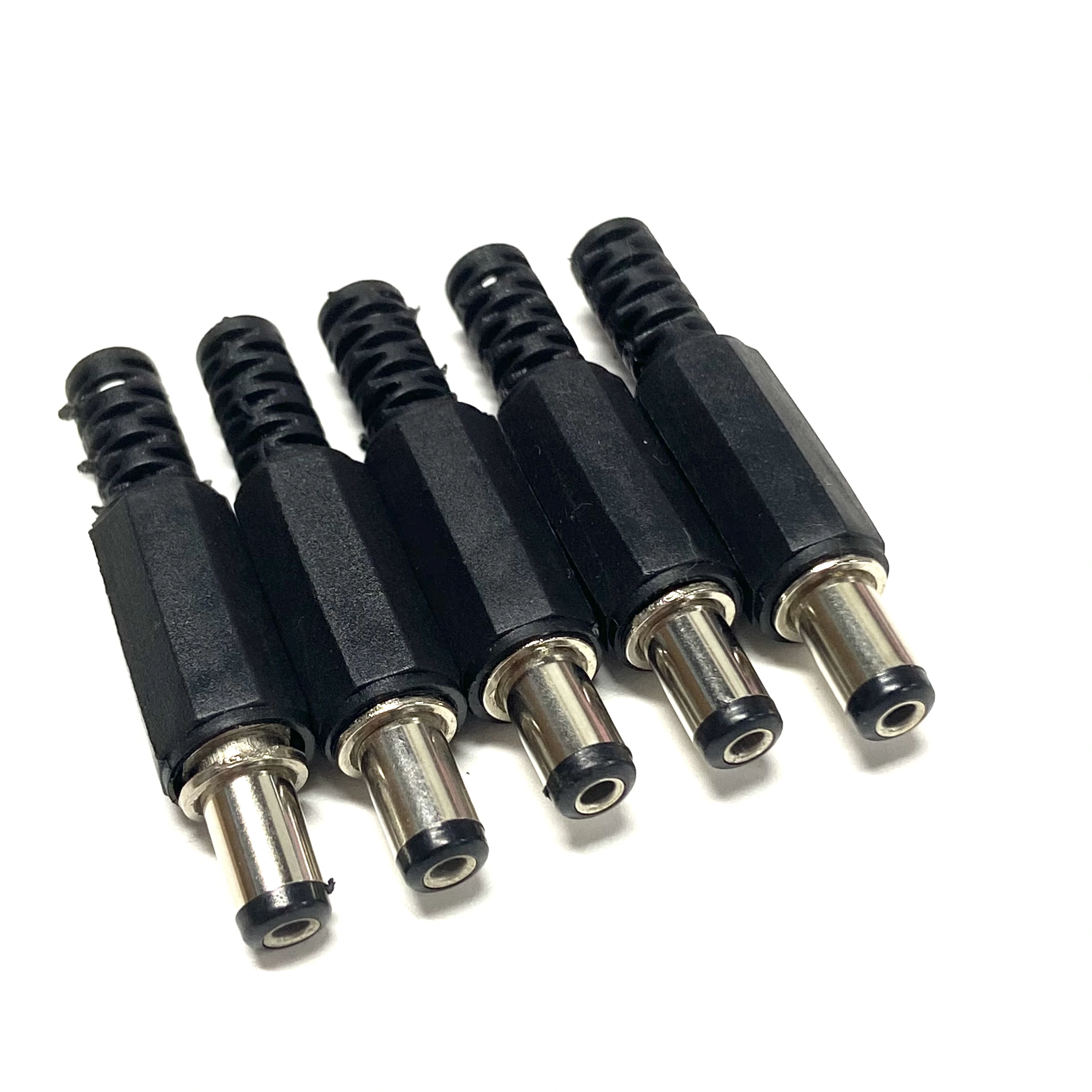 5pcs/lot DC Power Male plug 5.5* 2.1mm Adapter Connector Plug 5.5X2.1mm
5pcs/lot DC Power Male plug 5.5* 2.1mm Adapter Connector Plug 5.5X2.1mm