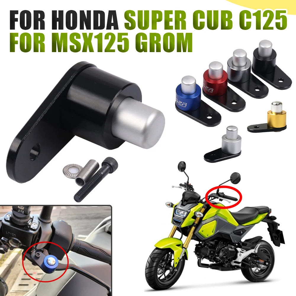 For HONDA MSX 125 GROM 125 MSX125 Super Cub C125 Motorcycle Accessories Parking Brake Switch Control Lock Clutch Lever Slope
For HONDA MSX 125 GROM 125 MSX125 Super Cub C125 Motorcycle Accessories Parking Brake Switch Control Lock Clutch Lever Slope