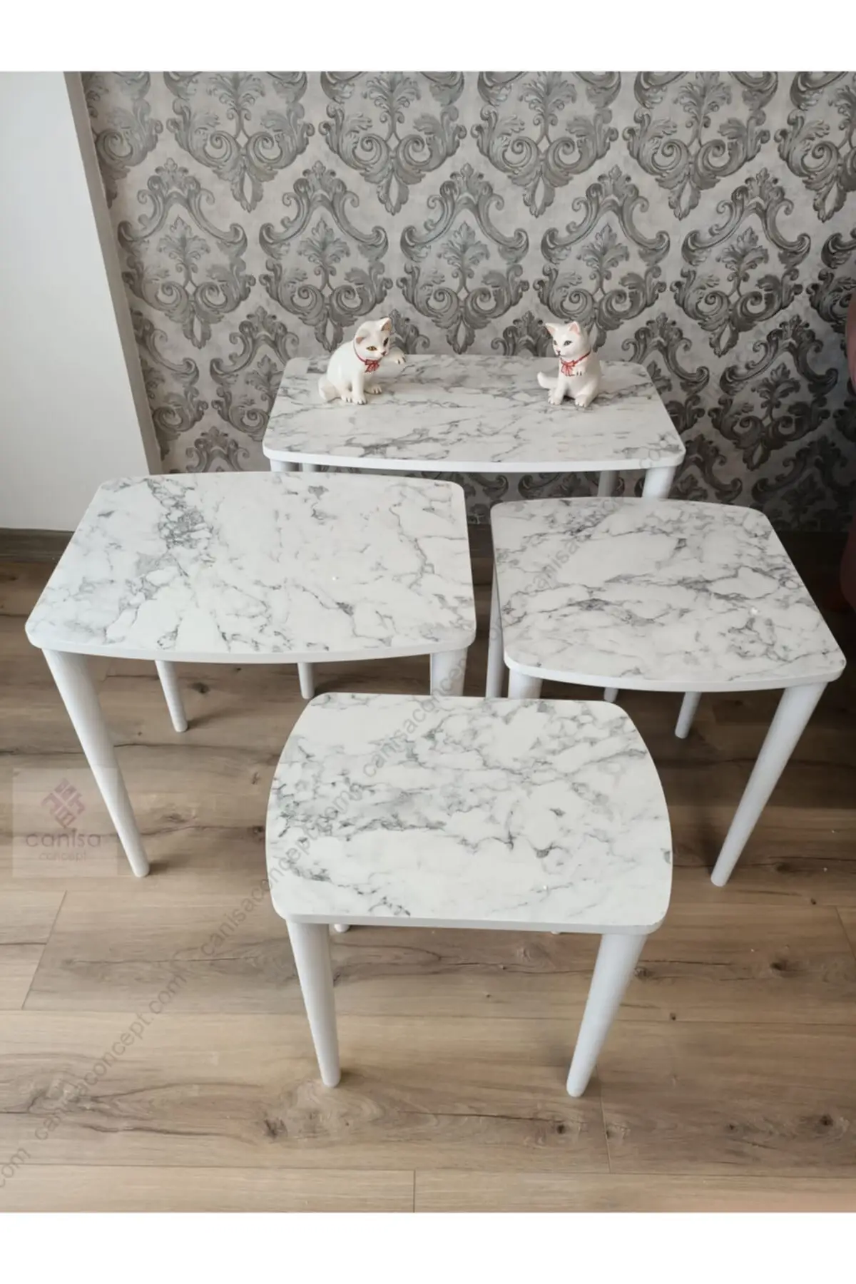 Modern Telwe Series White Marble Pattern Mdf 1. Grade 4l Zigon Coffee table Pad coffe table
Modern Telwe Series White Marble Pattern Mdf 1. Grade 4l Zigon Coffee table Pad coffe table