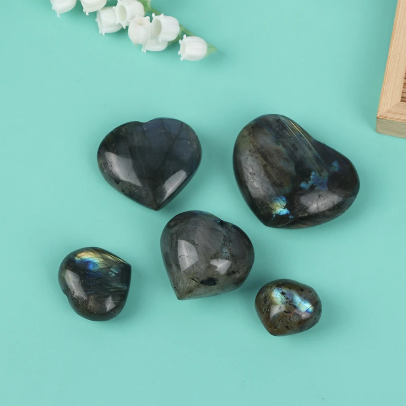 1pc Natural Quartz Crystal Stone Home Garden Decoration 2.5-4.5cm Natural Heart Shape Labradorite Stone Mineral Moonstone
1pc Natural Quartz Crystal Stone Home Garden Decoration 2.5-4.5cm Natural Heart Shape Labradorite Stone Mineral Moonstone