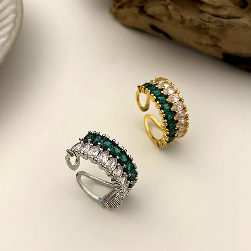 Silver Gold Rings For Women Zircon Luxury Ring Vintage Designer Jewelry 2022 Trend Korean Style Aesthetic Accessories
Silver Gold Rings For Women Zircon Luxury Ring Vintage Designer Jewelry 2022 Trend Korean Style Aesthetic Accessories
