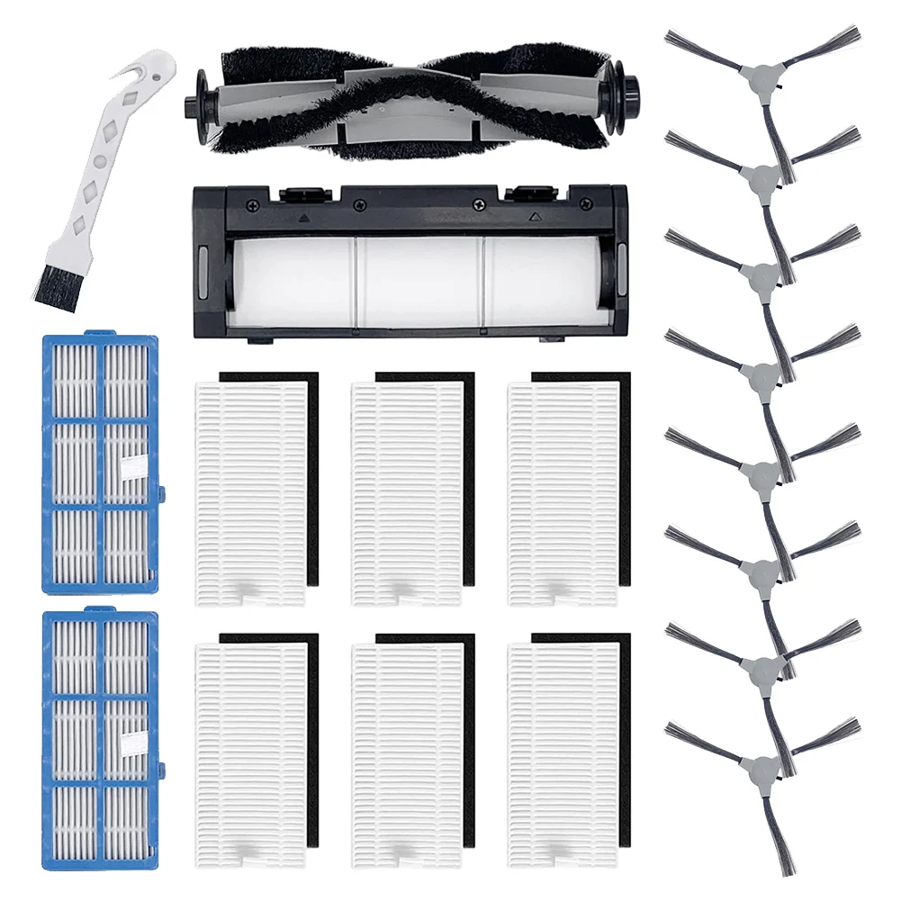 Robot Vacuum Cleaner Accessories Accessories Kit Replacement Parts Shelled Filters Side Brushes Cleaning Brush
Robot Vacuum Cleaner Accessories Accessories Kit Replacement Parts Shelled Filters Side Brushes Cleaning Brush