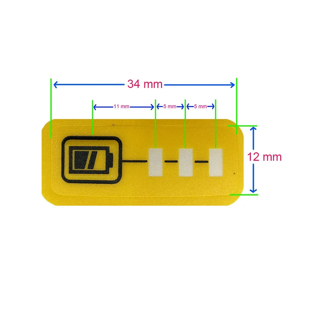 2PCS DCB200 Battery Capacity LED Key Sticker Label For De-Walt 18V 14.4V Lithium Battery Replacement Stickers Power Tool Parts
2PCS DCB200 Battery Capacity LED Key Sticker Label For De-Walt 18V 14.4V Lithium Battery Replacement Stickers Power Tool Parts