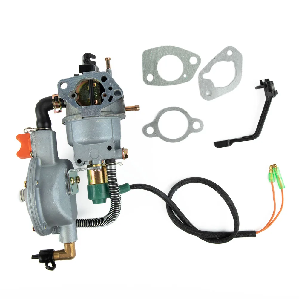 Carburetor For Honda 188F 190F GX340 GX390 GX420 Dual Fuel Propane Gasoline Spacers Replacement 4.5-5.5KW Alternator Engine
Carburetor For Honda 188F 190F GX340 GX390 GX420 Dual Fuel Propane Gasoline Spacers Replacement 4.5-5.5KW Alternator Engine