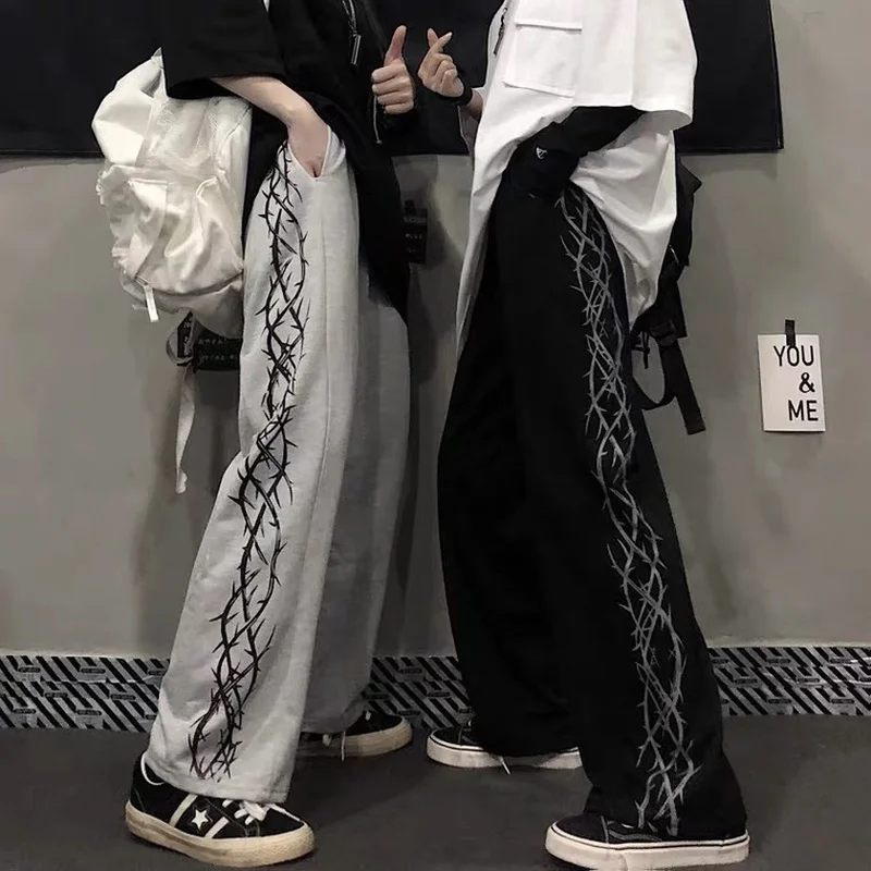 2023 Pants Women Printed Loose Unisex Couples Trousers Harajuku Streetwear Hip Hop Vintage Korean Fashion Wide Leg Pants
2023 Pants Women Printed Loose Unisex Couples Trousers Harajuku Streetwear Hip Hop Vintage Korean Fashion Wide Leg Pants