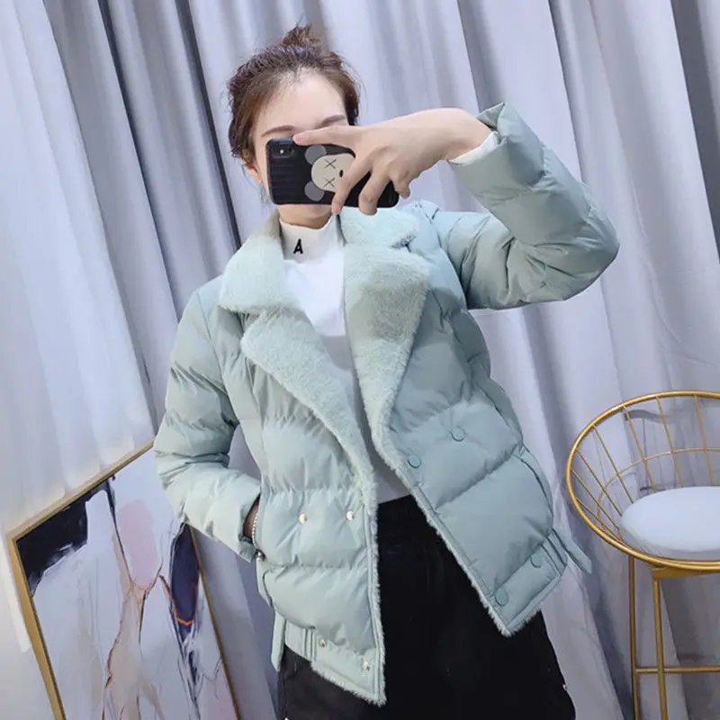 2022 New Short Cotton Jacket Simple Women's Winter Thin Patchwork Small Cotton Jacket Coat
2022 New Short Cotton Jacket Simple Women's Winter Thin Patchwork Small Cotton Jacket Coat