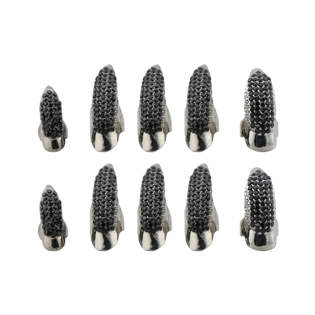 10pcs Finger Rings Eagle Claw Gothic Punk Style Finger Rings Accessories for Cosplay
10pcs Finger Rings Eagle Claw Gothic Punk Style Finger Rings Accessories for Cosplay