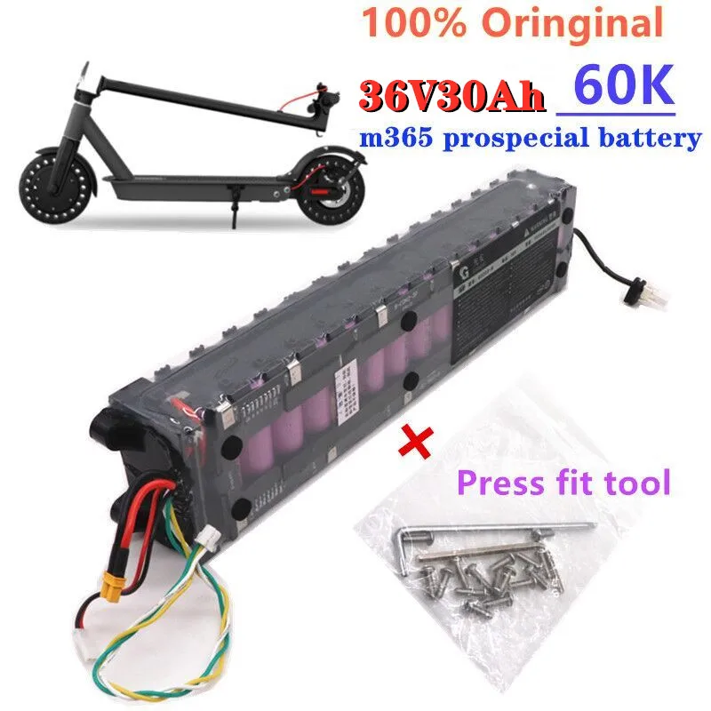100% Original 36V 30Ah Xiaomi M356 Special Battery Pack 18650 36V Batteries Pack 30000mah 60km + Installation Adjustment Tool
100% Original 36V 30Ah Xiaomi M356 Special Battery Pack 18650 36V Batteries Pack 30000mah 60km + Installation Adjustment Tool