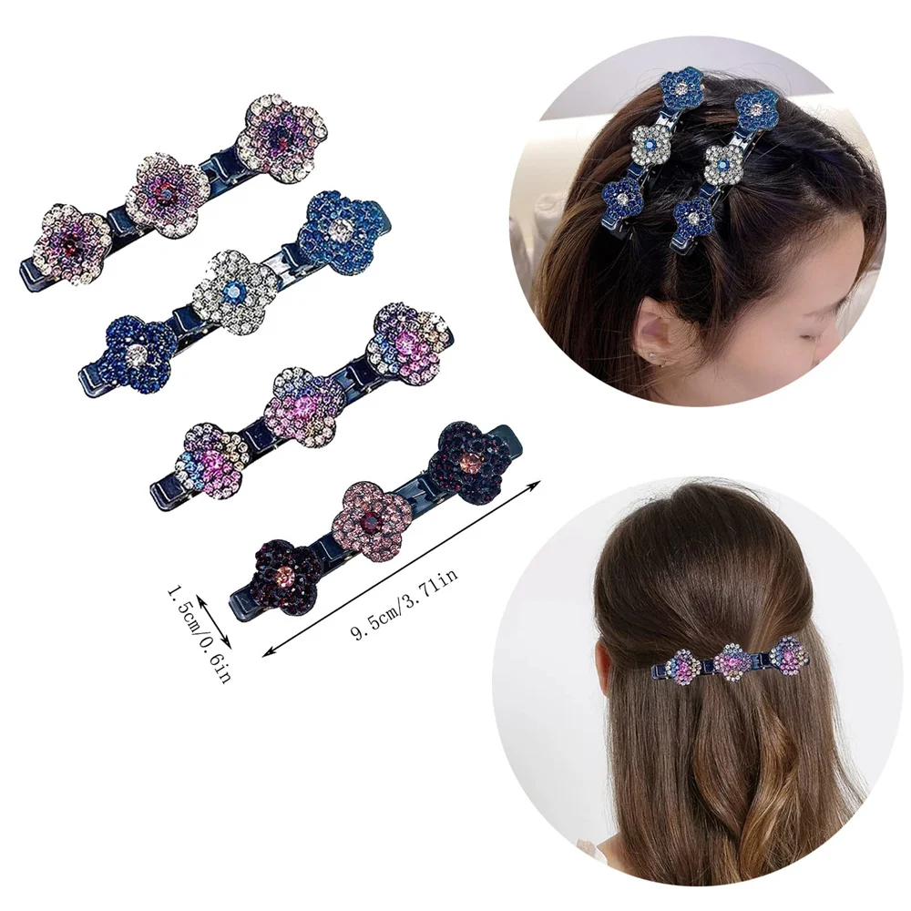Sparkling Crystal Stone Braided Hair Clips,Double Layer Mini Hair Clips Clips Glitter Teeth Clips Rhinestone Hair Clips
Sparkling Crystal Stone Braided Hair Clips,Double Layer Mini Hair Clips Clips Glitter Teeth Clips Rhinestone Hair Clips