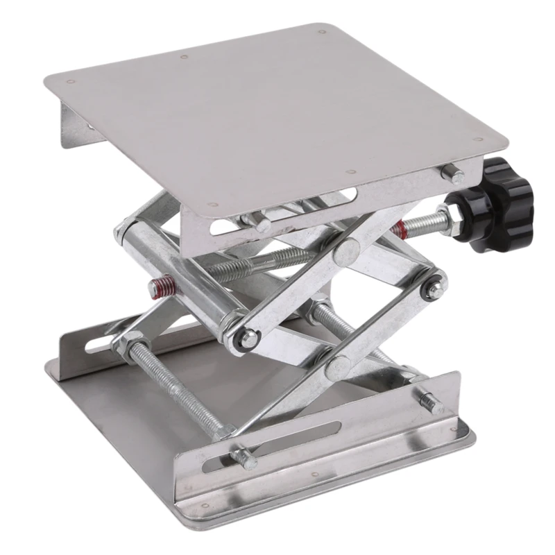 100x100mm Stainless Steel Laboratory Lifting Platform Stand Rack Scissor Jack Bench Lifter Table Lab Lifting Platform New
100x100mm Stainless Steel Laboratory Lifting Platform Stand Rack Scissor Jack Bench Lifter Table Lab Lifting Platform New