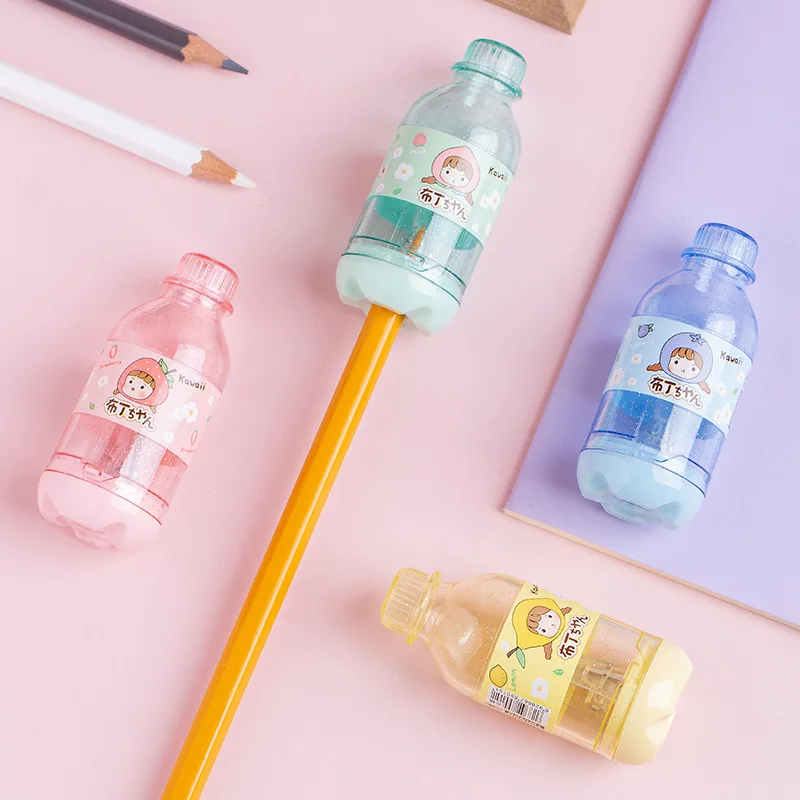 Kawaii Novelty Soda Drink Bottle Pencil Sharpener School Office Supplies Stationery Gift Students Prizes Korean Accessories
Kawaii Novelty Soda Drink Bottle Pencil Sharpener School Office Supplies Stationery Gift Students Prizes Korean Accessories
