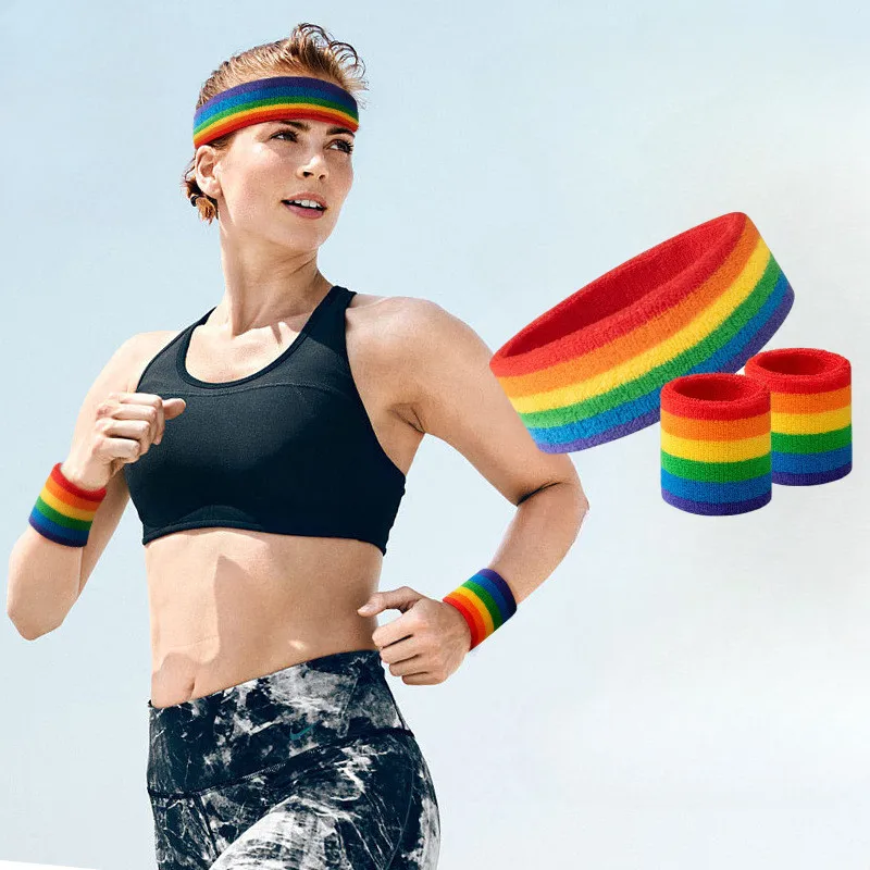 1pc Multicolor Striped Wristband Sweatband Elastic Cotton Breathable Wrist Wraps Women Men Basketball Tennis Wrist Support Strap
1pc Multicolor Striped Wristband Sweatband Elastic Cotton Breathable Wrist Wraps Women Men Basketball Tennis Wrist Support Strap