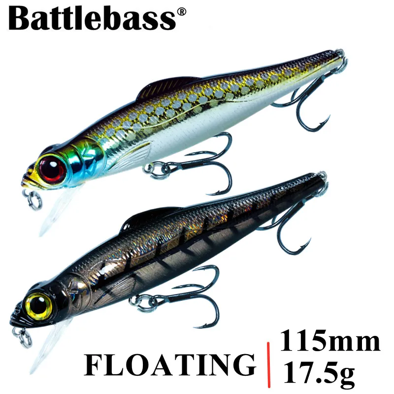 Battlebass 2022Hot Jerkbaits Fishing lures 115mm 17.5g Floating Minnow lure High Quality Hard Baits Good Action Wobblers
Battlebass 2022Hot Jerkbaits Fishing lures 115mm 17.5g Floating Minnow lure High Quality Hard Baits Good Action Wobblers