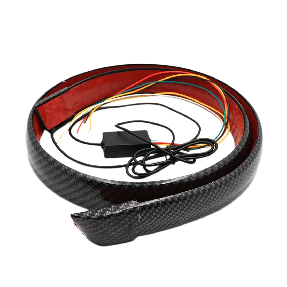 51 Inch Universal Trunk Roof Spoiler Multifunction Tail Wing Spoiler with RGB LED Light Strip Turn Signal Light
51 Inch Universal Trunk Roof Spoiler Multifunction Tail Wing Spoiler with RGB LED Light Strip Turn Signal Light