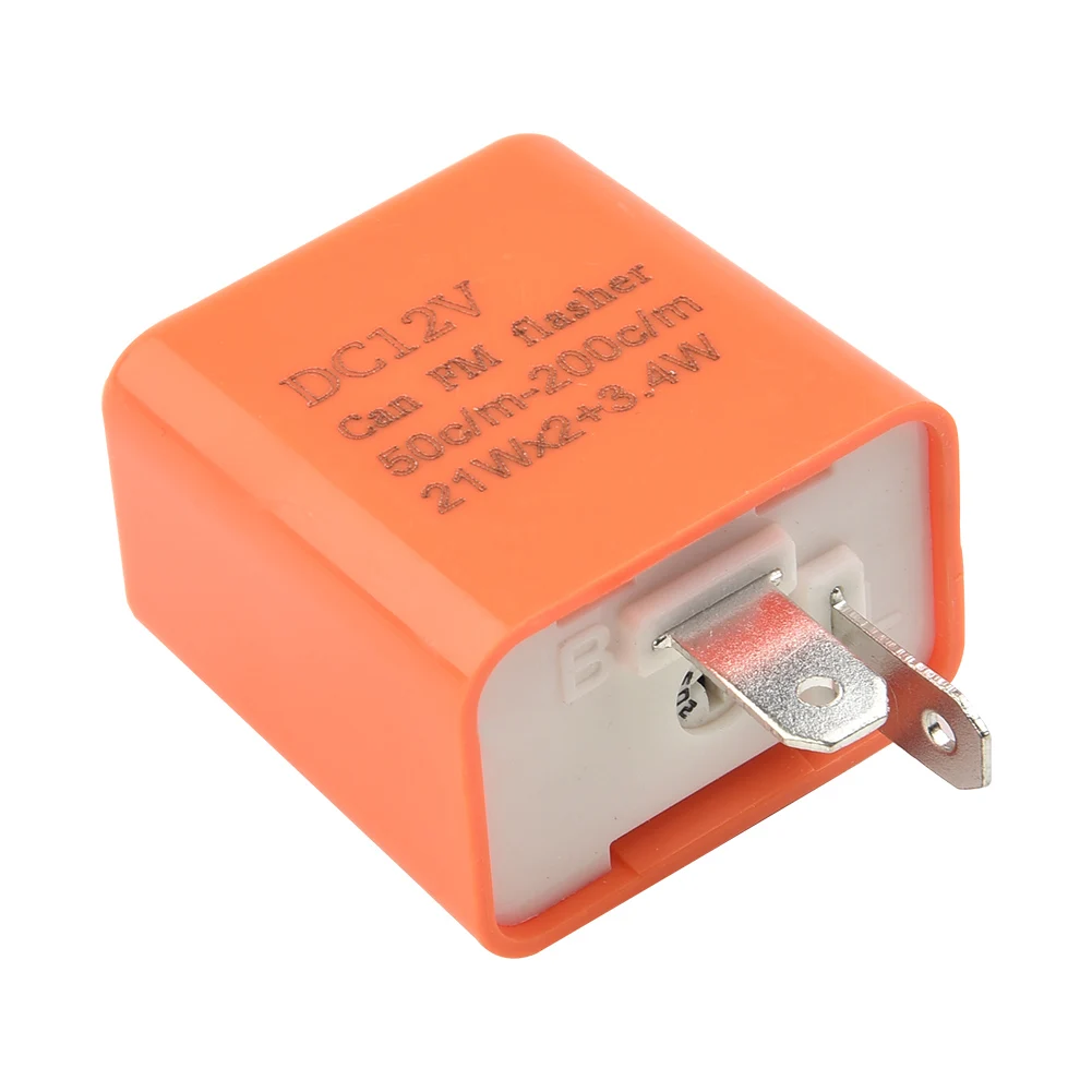 2 Pin LED Flasher Relay 12V Adjustable Frequency Turn Signals Blinker Indicator Relays For Honda For Kawasaki For Suzuki
2 Pin LED Flasher Relay 12V Adjustable Frequency Turn Signals Blinker Indicator Relays For Honda For Kawasaki For Suzuki