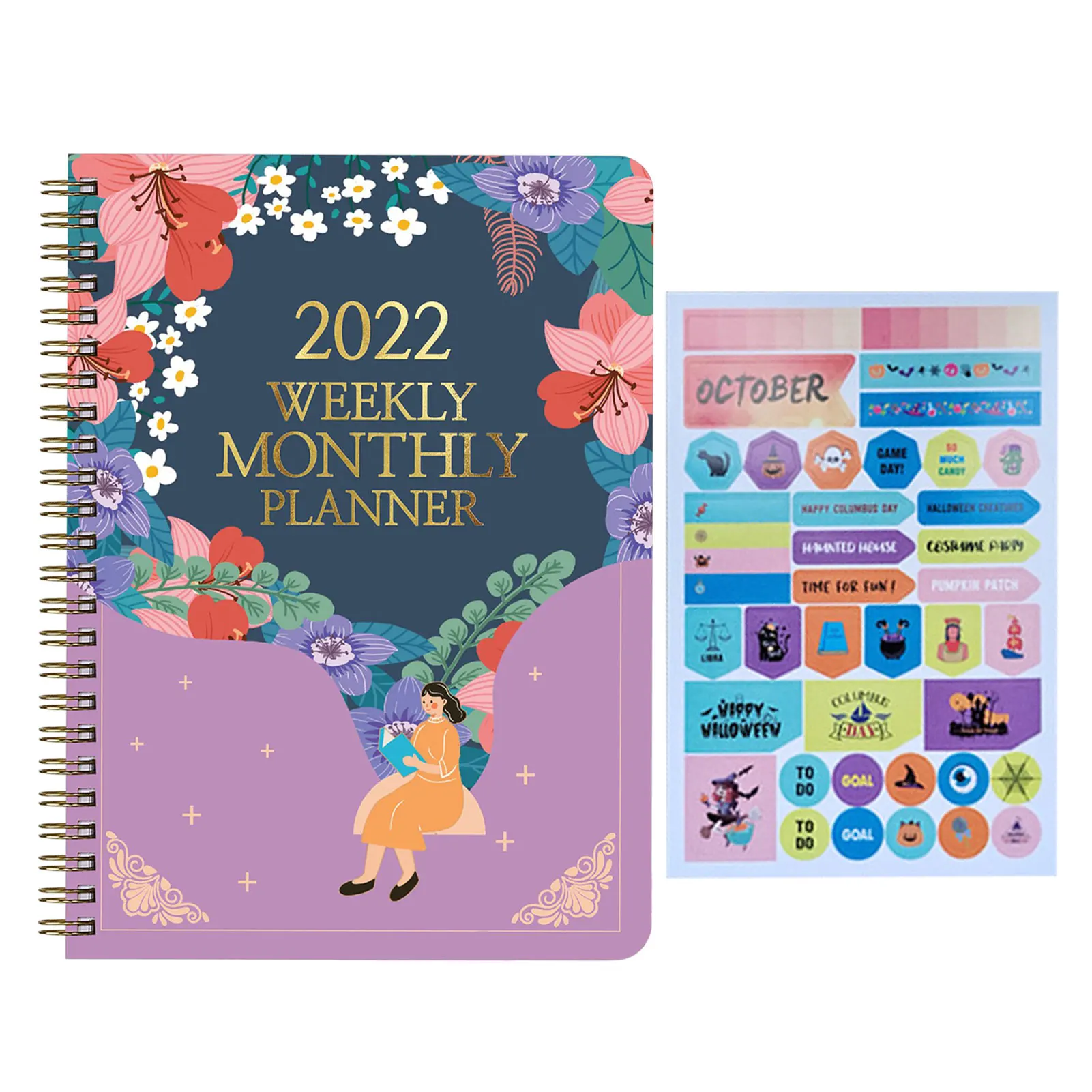 2022 Planner Useful Schedule Book Weekly And Monthly To Do List For 2022 |Exquisite Planner Notepad With Monthly Tabs Back Pocke
2022 Planner Useful Schedule Book Weekly And Monthly To Do List For 2022 |Exquisite Planner Notepad With Monthly Tabs Back Pocke
