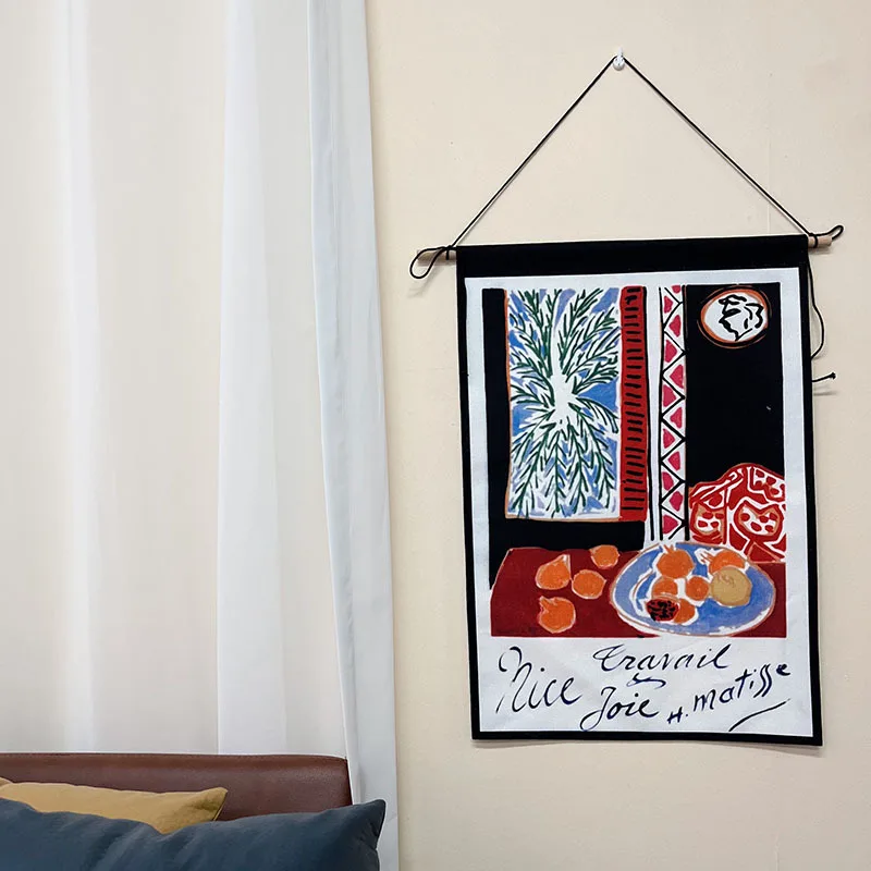 European-style Retro Matisse Oil Painting Hanging Cloth Ins Tapestry Living Room Bedroom Wall Decoration Cloth
European-style Retro Matisse Oil Painting Hanging Cloth Ins Tapestry Living Room Bedroom Wall Decoration Cloth