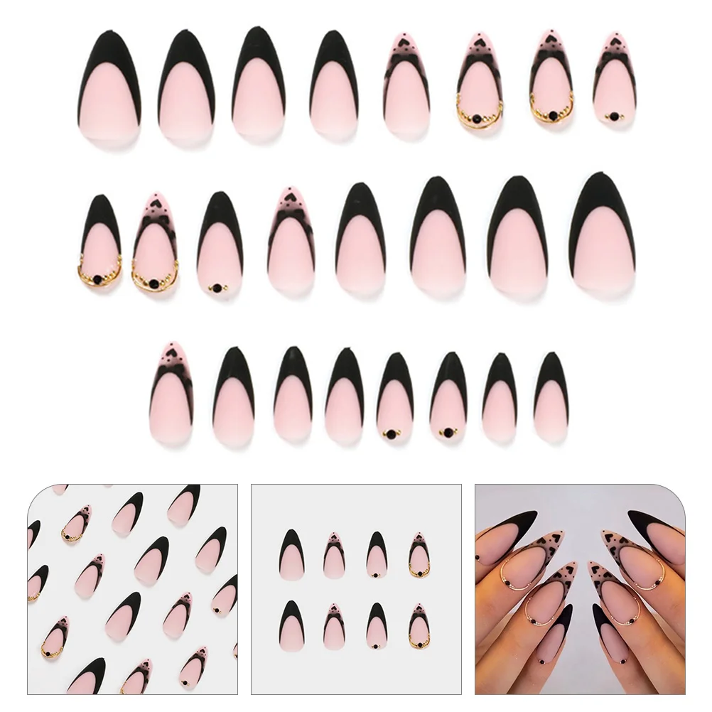 Nails Fake Nail Women False Press Tips Diy Manicure Medium Fingernails Supplies Decorative Pieces Kit Glue
Nails Fake Nail Women False Press Tips Diy Manicure Medium Fingernails Supplies Decorative Pieces Kit Glue