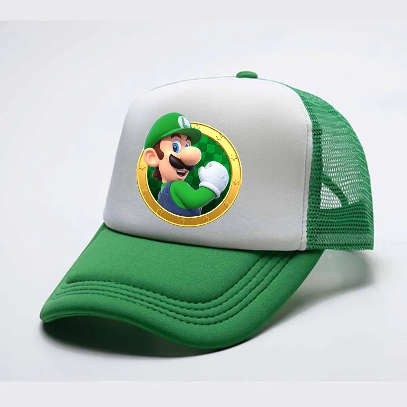 Children's Super-Mario Kid Baseball Cap for Girls Boy Hats Sunscreen Baby Hat Hip Hop Printed baseball cap Kids Caps 1-15 Years
Children's Super-Mario Kid Baseball Cap for Girls Boy Hats Sunscreen Baby Hat Hip Hop Printed baseball cap Kids Caps 1-15 Years