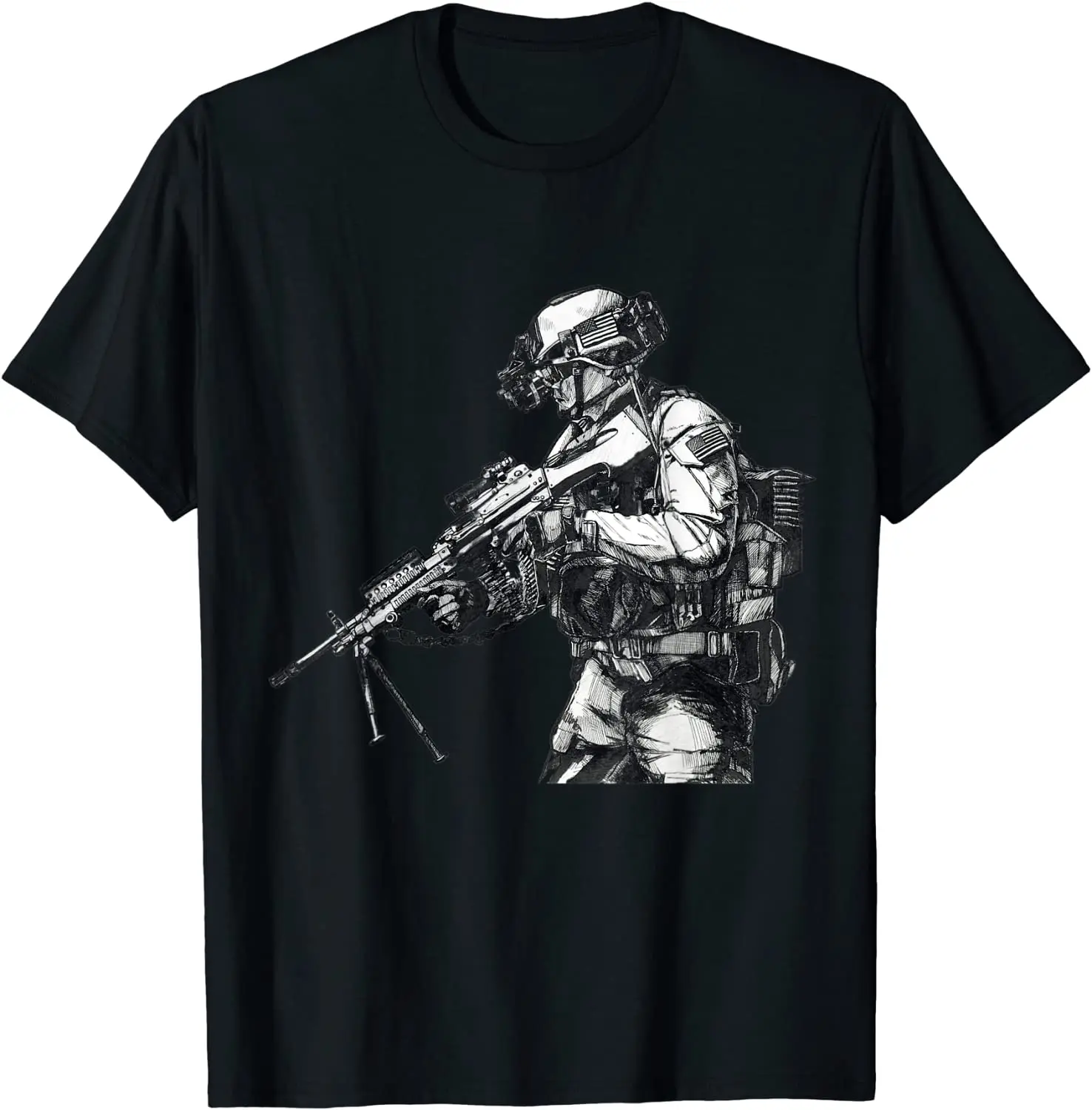 Ranger Night Vision Hand Drawing Army Soldier T-Shirt. Summer Cotton Short Sleeve O-Neck Mens T Shirt New S-3XL
Ranger Night Vision Hand Drawing Army Soldier T-Shirt. Summer Cotton Short Sleeve O-Neck Mens T Shirt New S-3XL